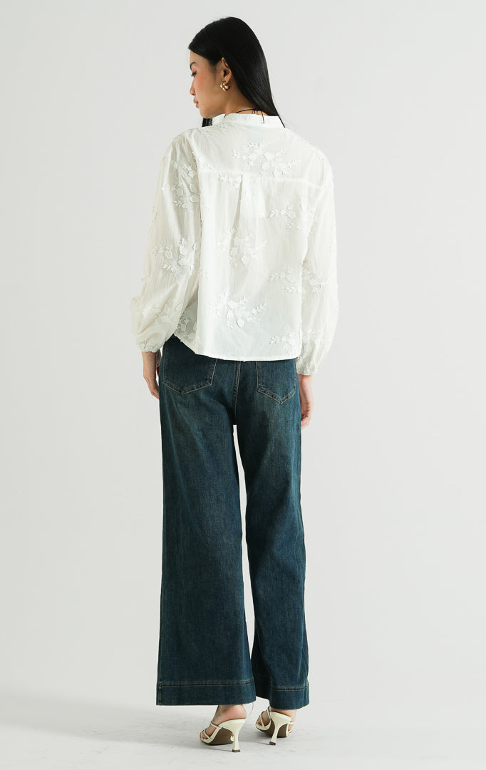 Nerine Top White
