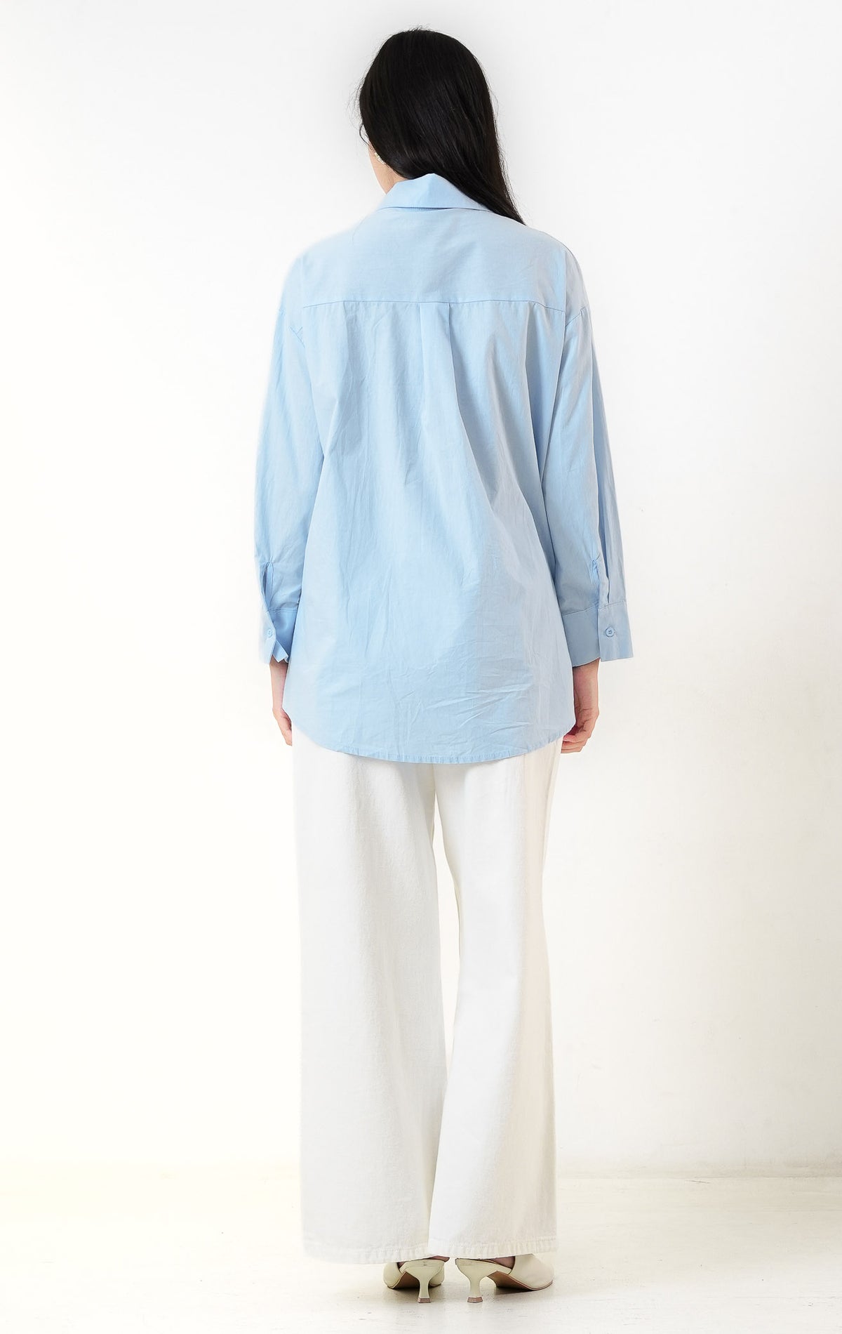Freesia Top Light Blue