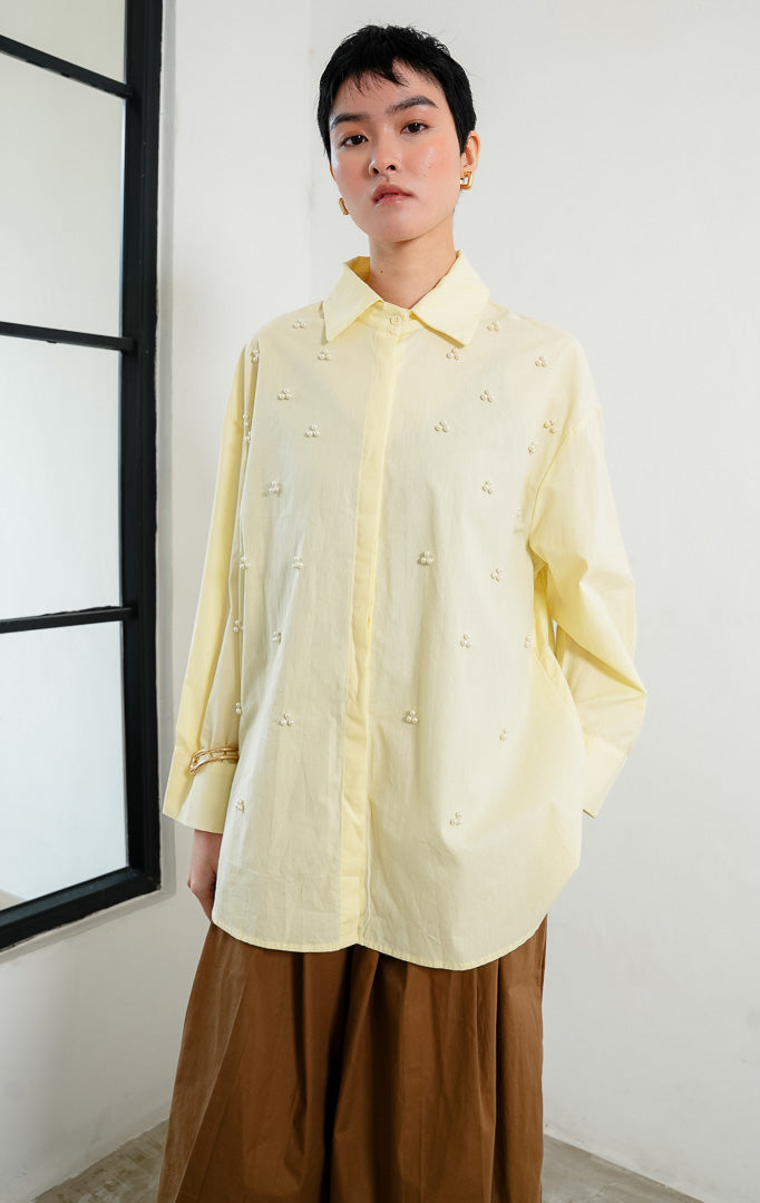 Freesia Top Butter Yellow