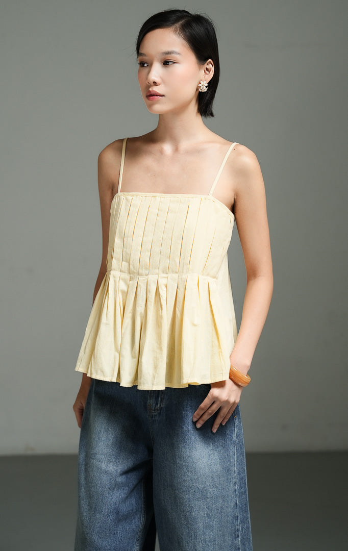 Dahliane Top Butter Yellow