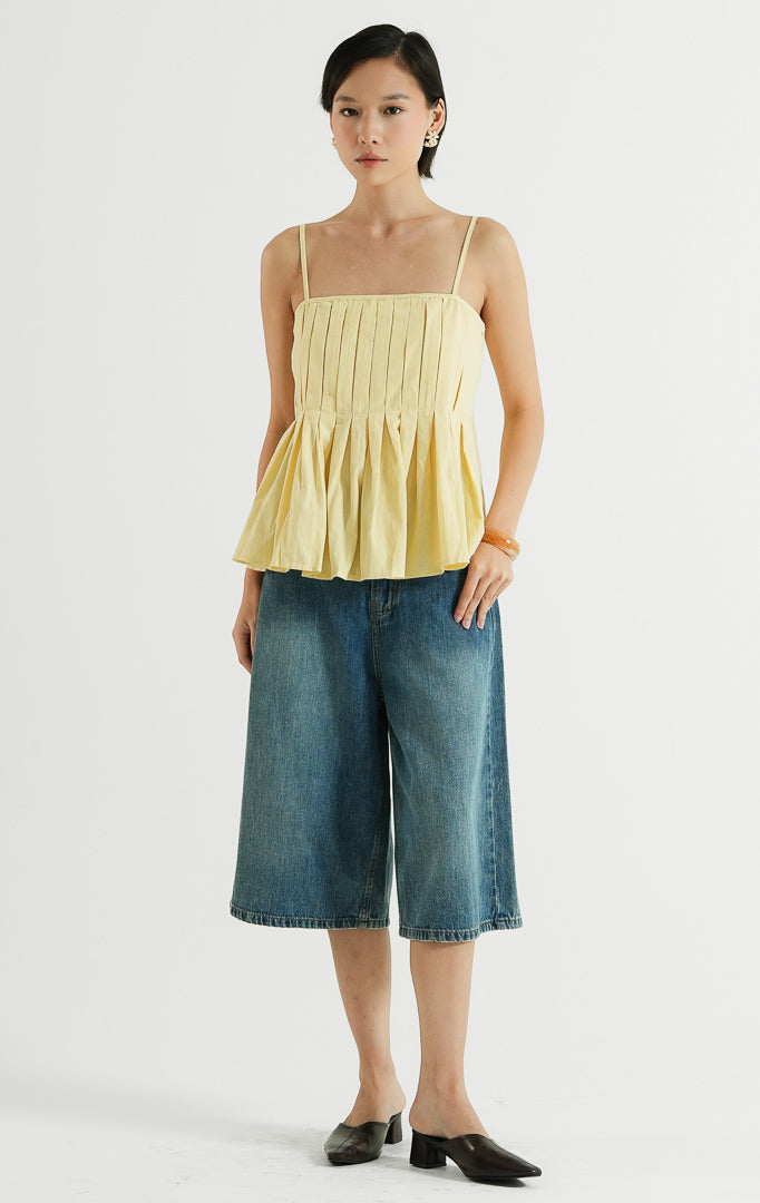 Dahliane Top Butter Yellow