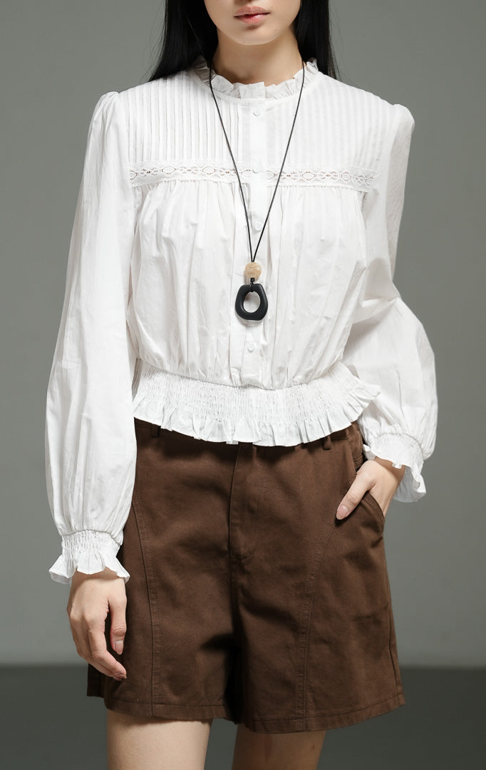 Violetta Top White