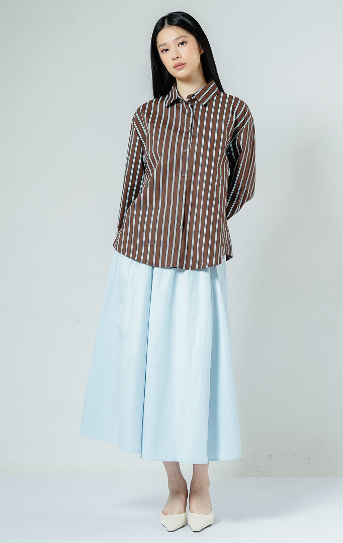 Bellaire Top Dark Brown