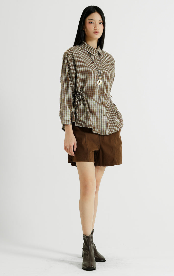 Hilaria Top Brown