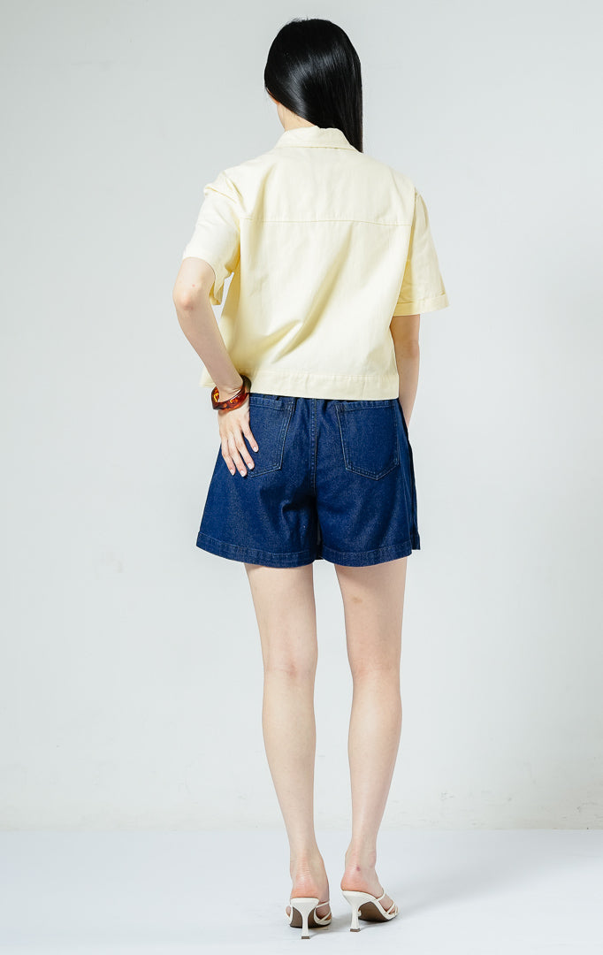 Velira Top Butter Yellow