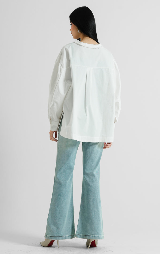 Florina Top White