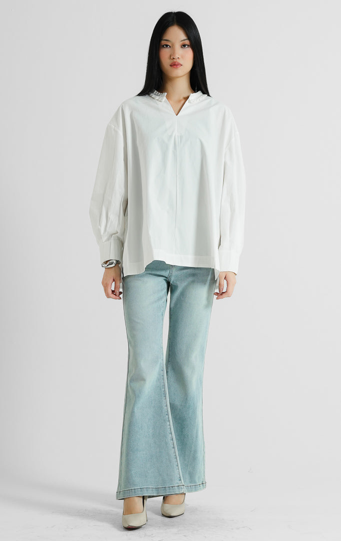 Florina Top White