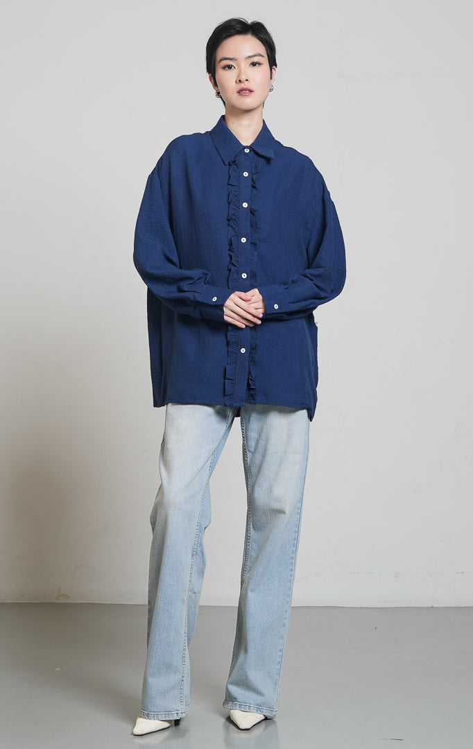 Mirena Top Navy