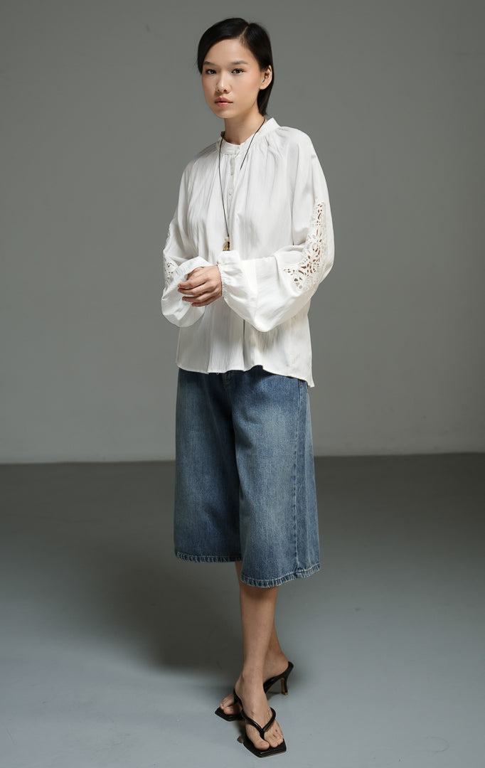 Solven Top White