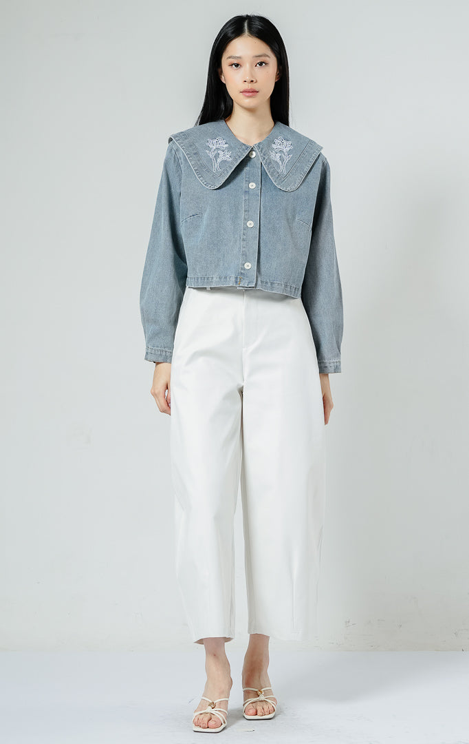 Anastasia Top Light Denim