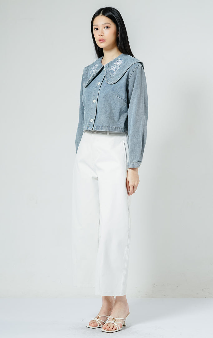 Anastasia Top Light Denim