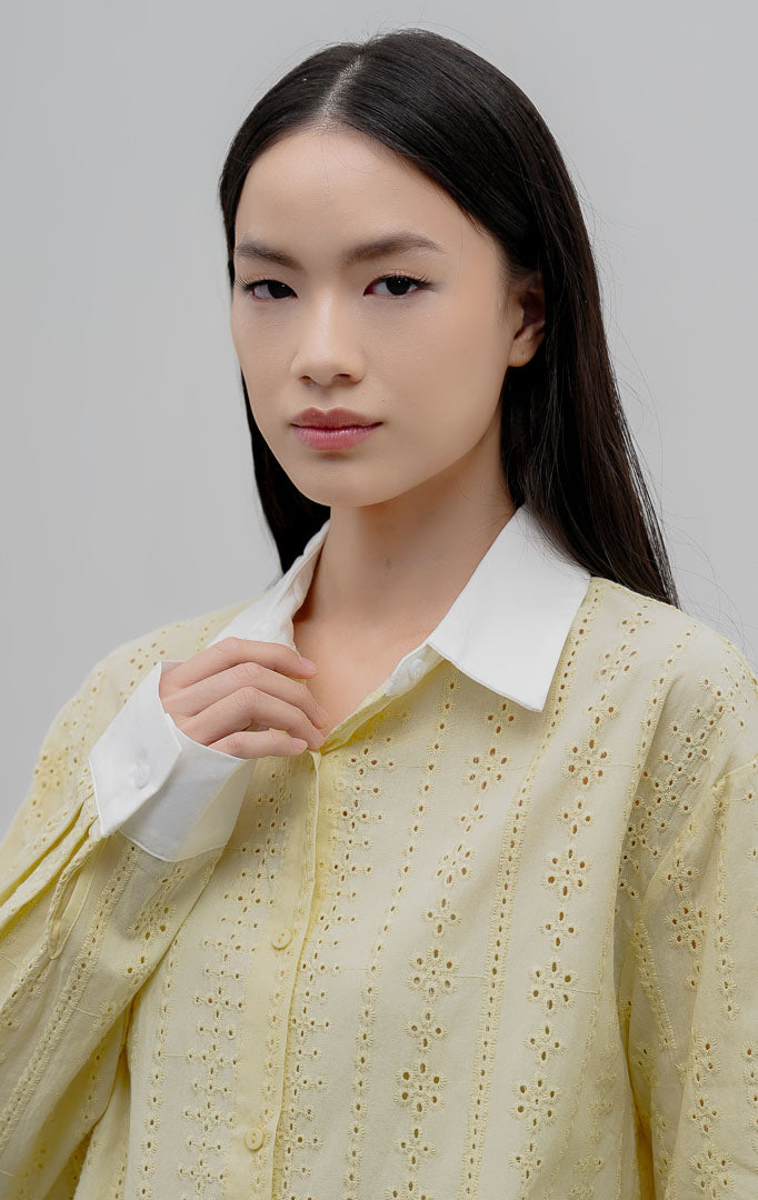 Maxene Top Yellow