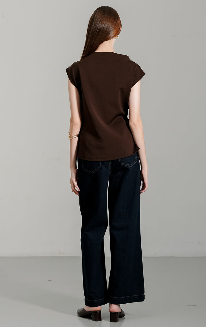 Carpenter Top Dark Brown