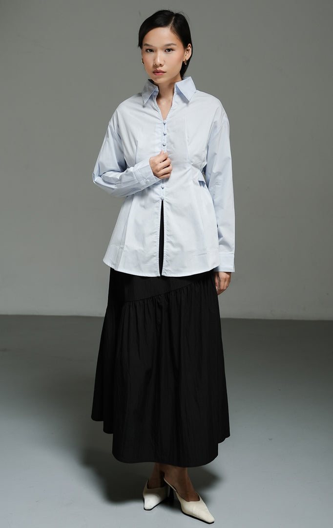 Effie Top Light Blue