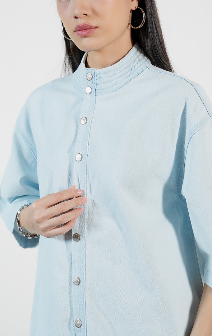 Maevelin Top Light Denim