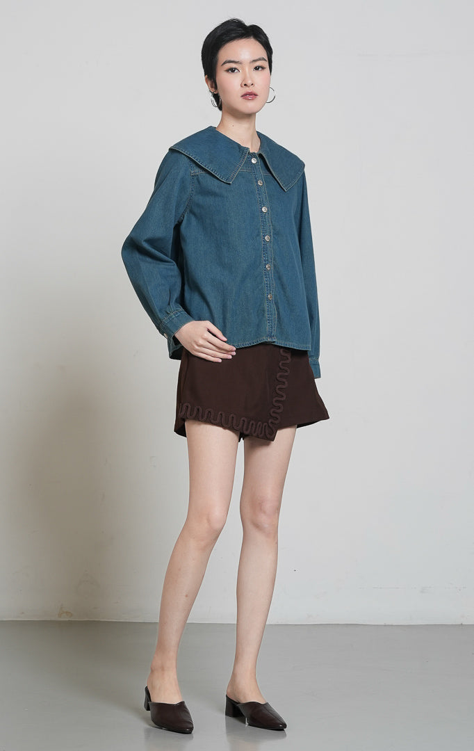 Ivelle Top Denim