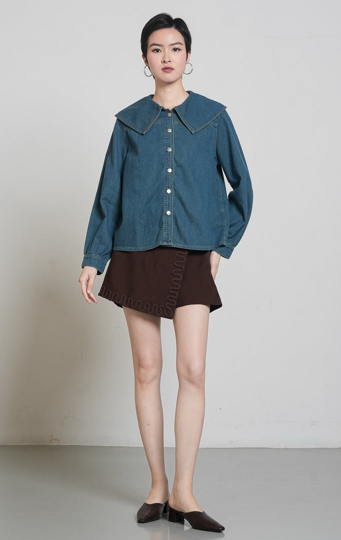 Ivelle Top Denim