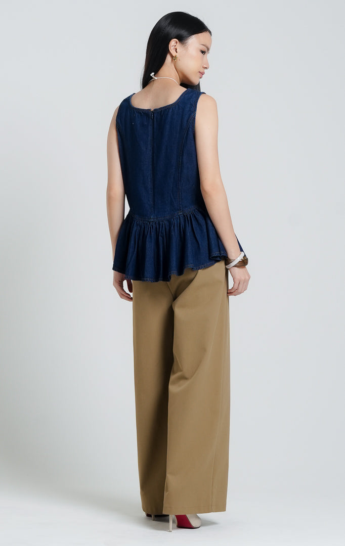 Emalyne Top Dark Denim