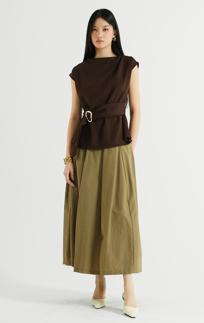 Carpenter Top Dark Brown