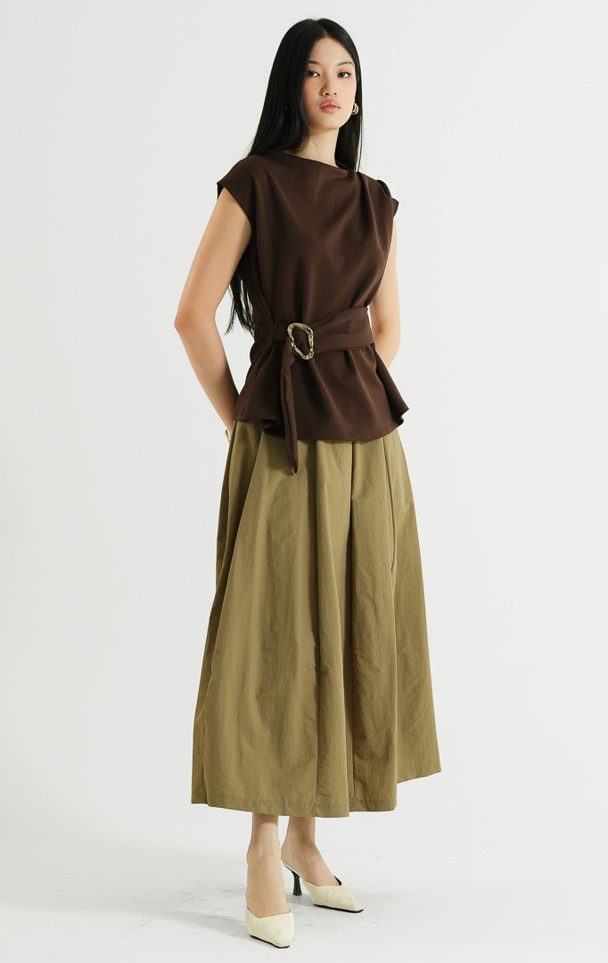 Carpenter Top Dark Brown