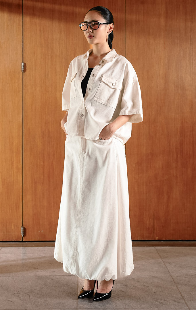 BL Khaine Top White