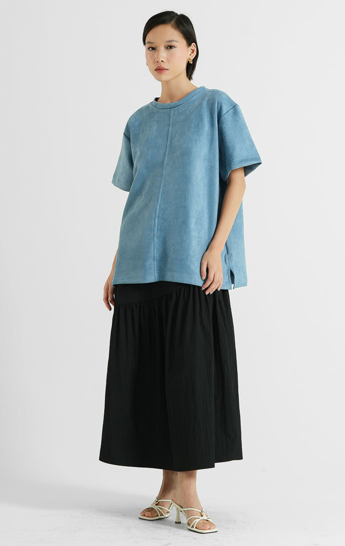 Callidora Top Denim Blue