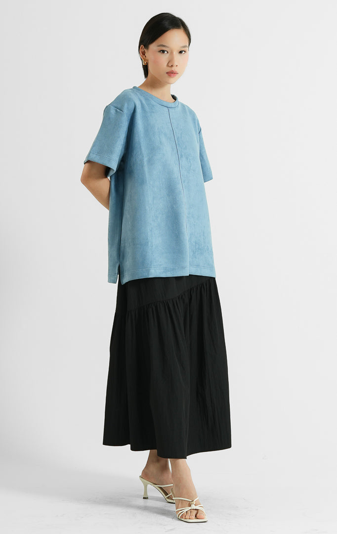 Callidora Top Denim Blue