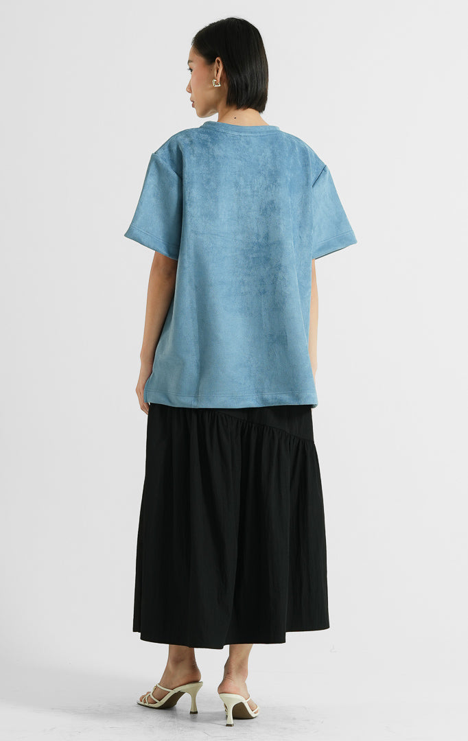 Callidora Top Denim Blue