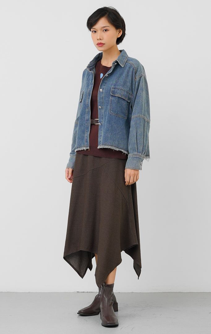 Katanna Top Denim