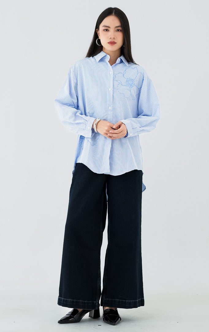 Amour Top Blue