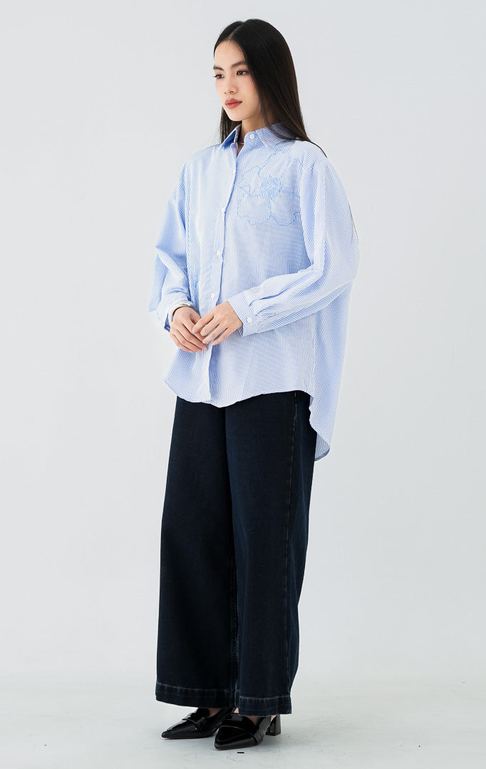 Amour Top Blue