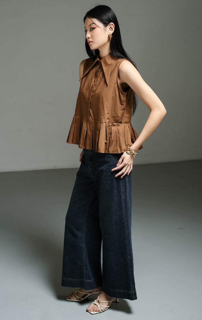 Serelina Top Brown