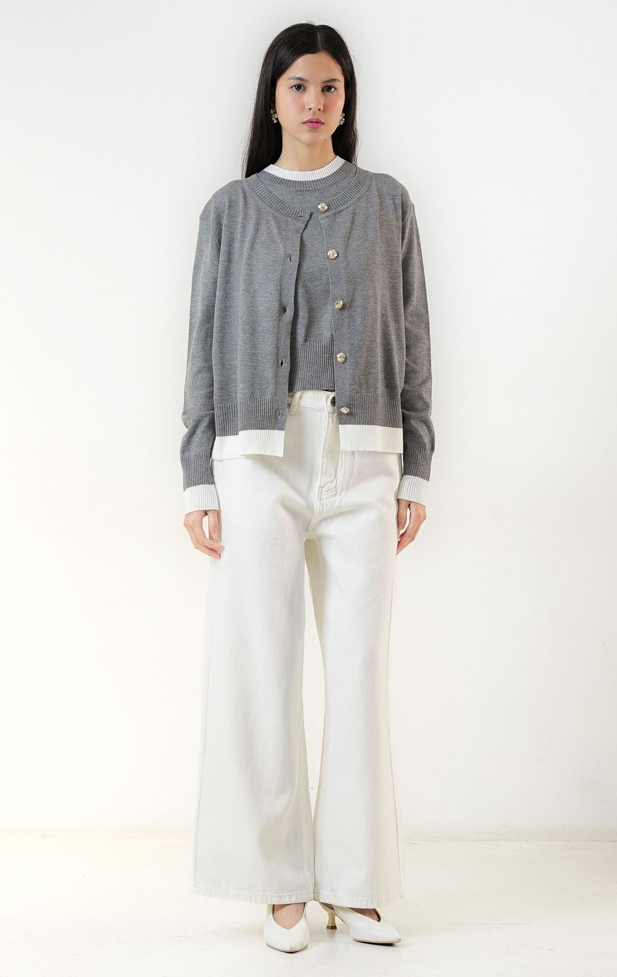 Lowisa Cardigan Grey
