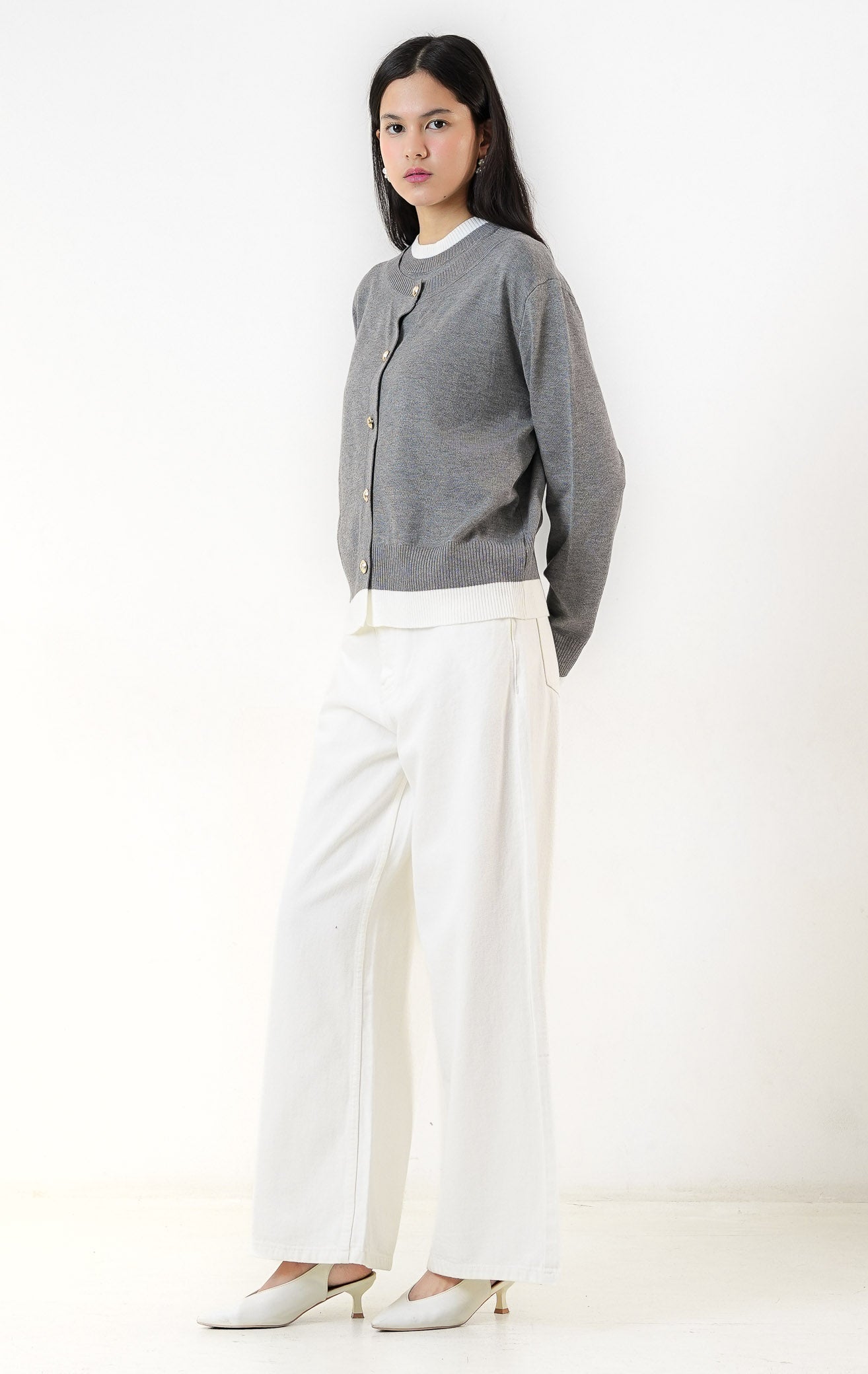 Lowisa Cardigan Grey