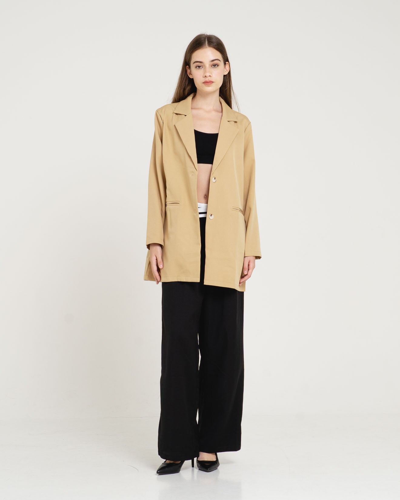 Wilona Relaxed Brown Blazer – 187915