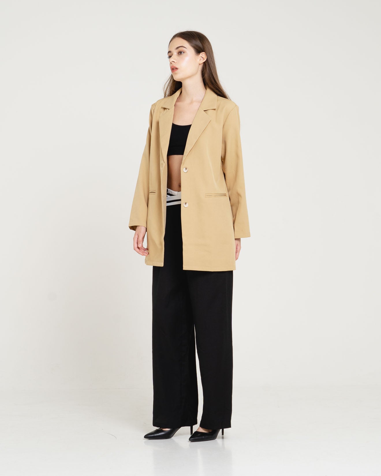 Wilona Relaxed Brown Blazer – 187915