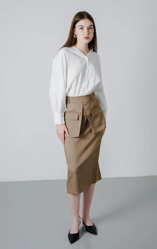 Blaise White Blouse