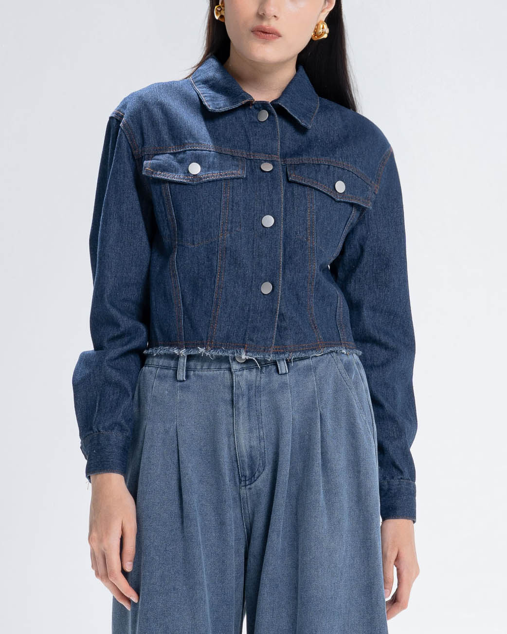 The Stage 14 Jacket Denim - Outer Wanita Kekinian - 190916