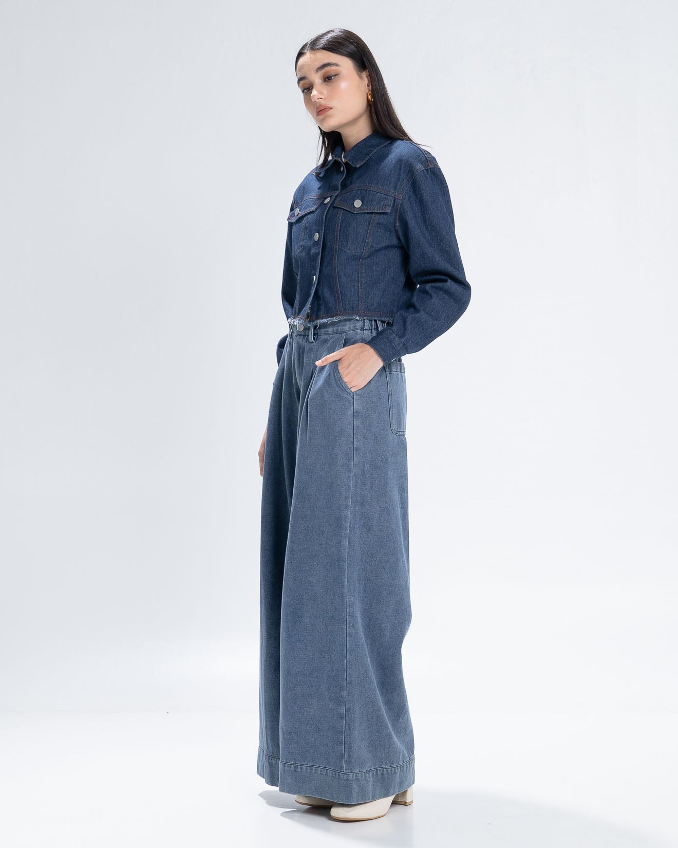 The Stage 14 Jacket Denim - Outer Wanita Kekinian - 190916