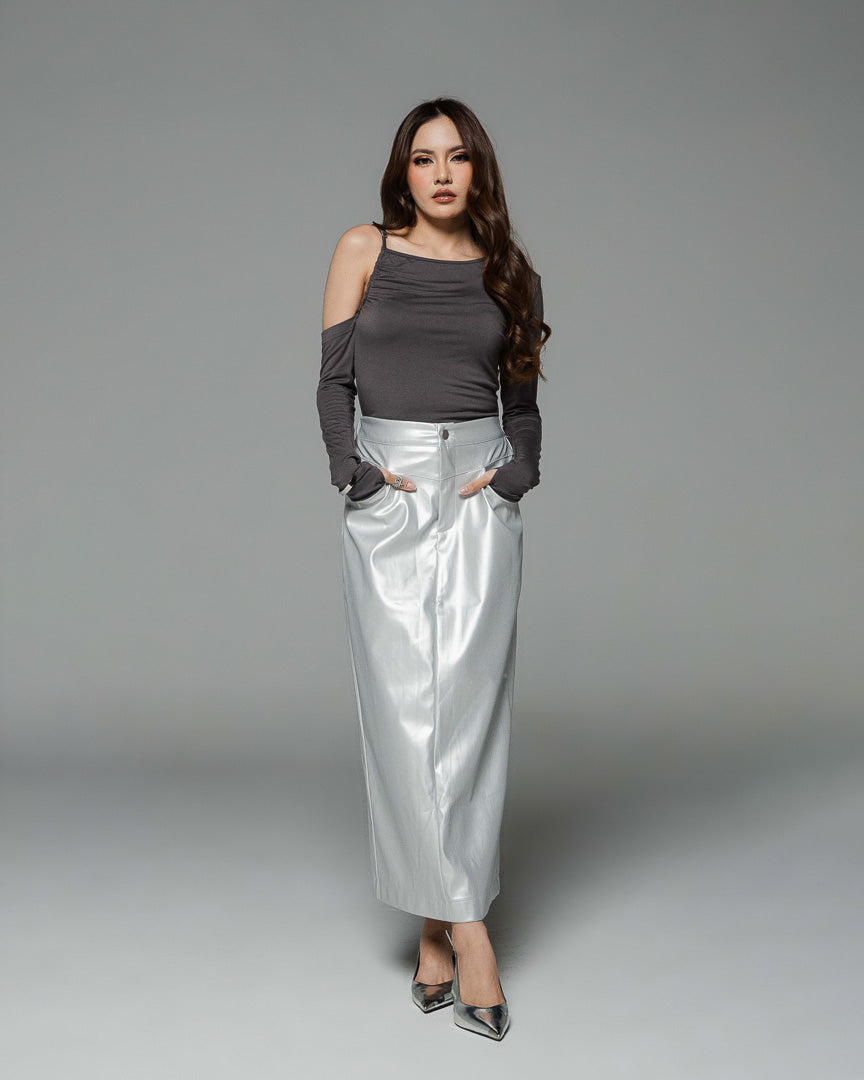 The Stage 20 Top Grey - Atasan Wanita SlimFit - 190923