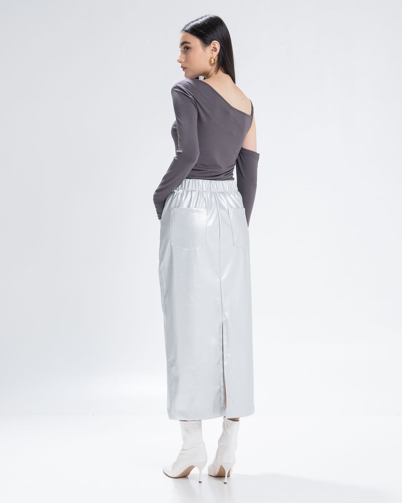 The Stage 20 Top Grey - Atasan Wanita SlimFit - 190923