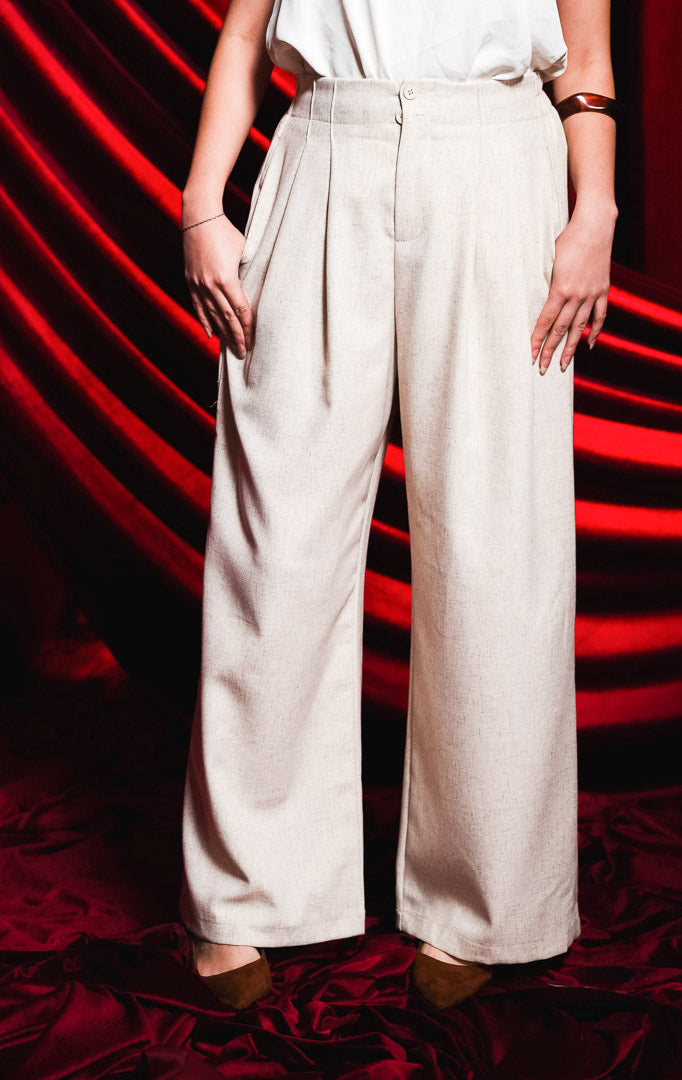 CNY Elona Pants Ivory