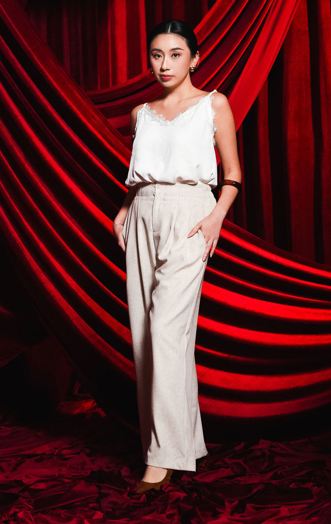 CNY Elona Pants Ivory