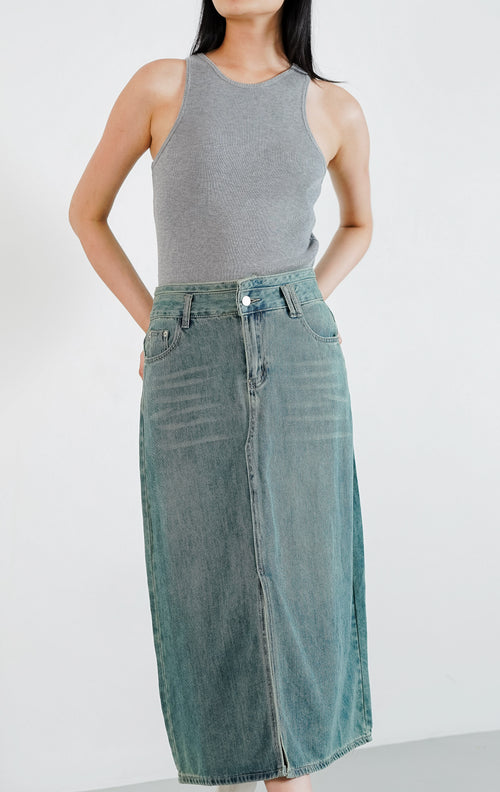 Ollivia Skirt Denim