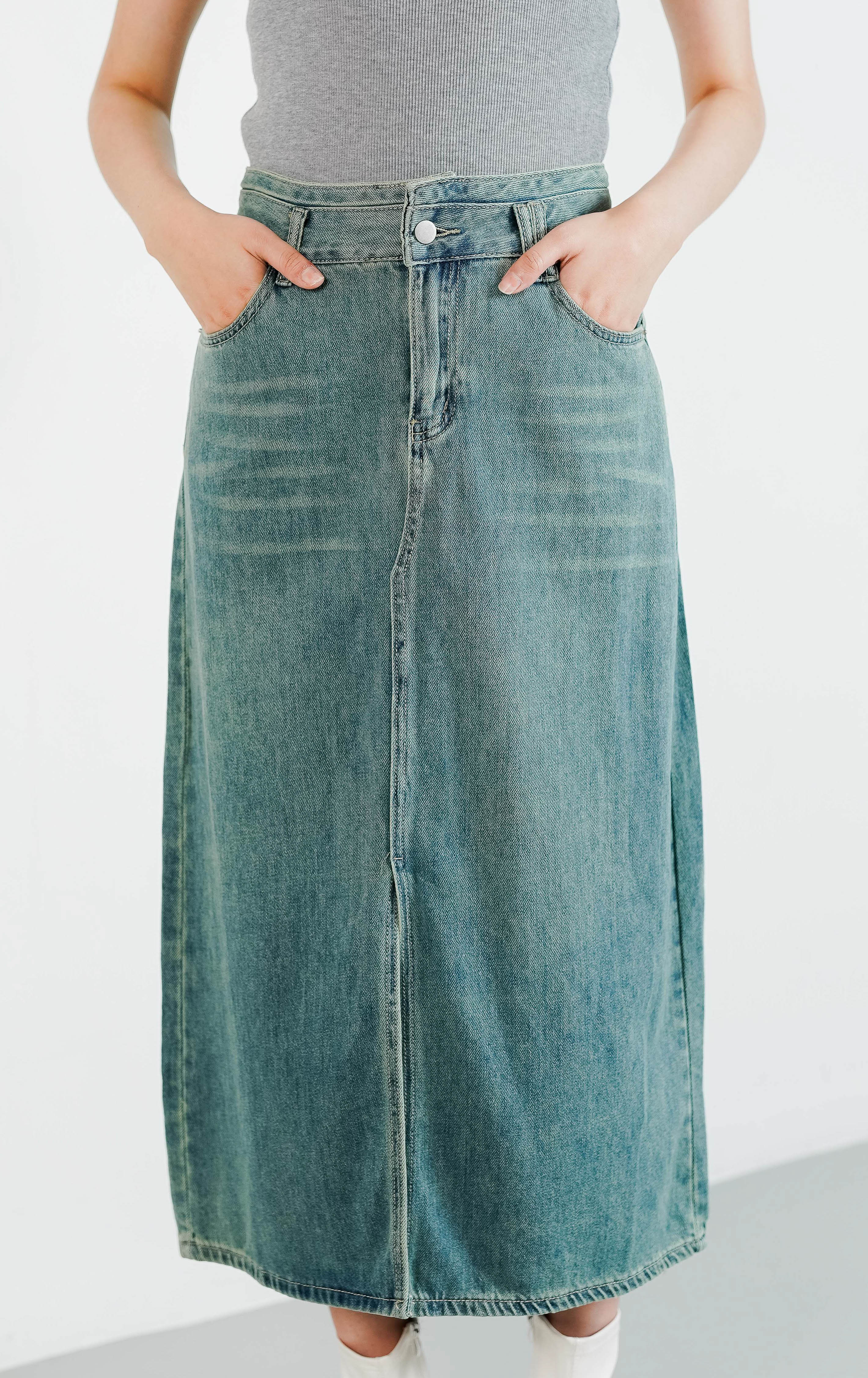 Ollivia Skirt Denim