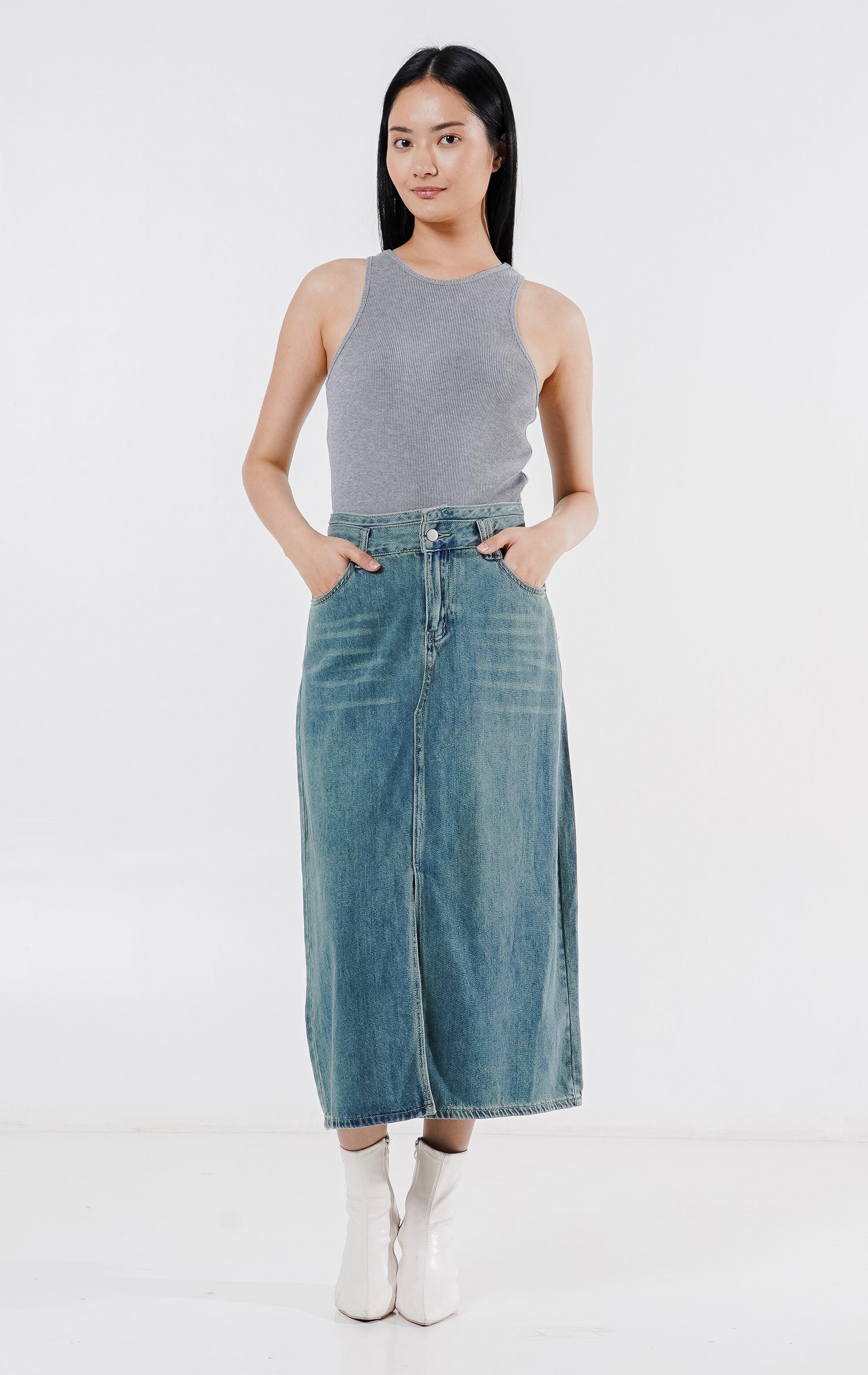 Ollivia Skirt Denim