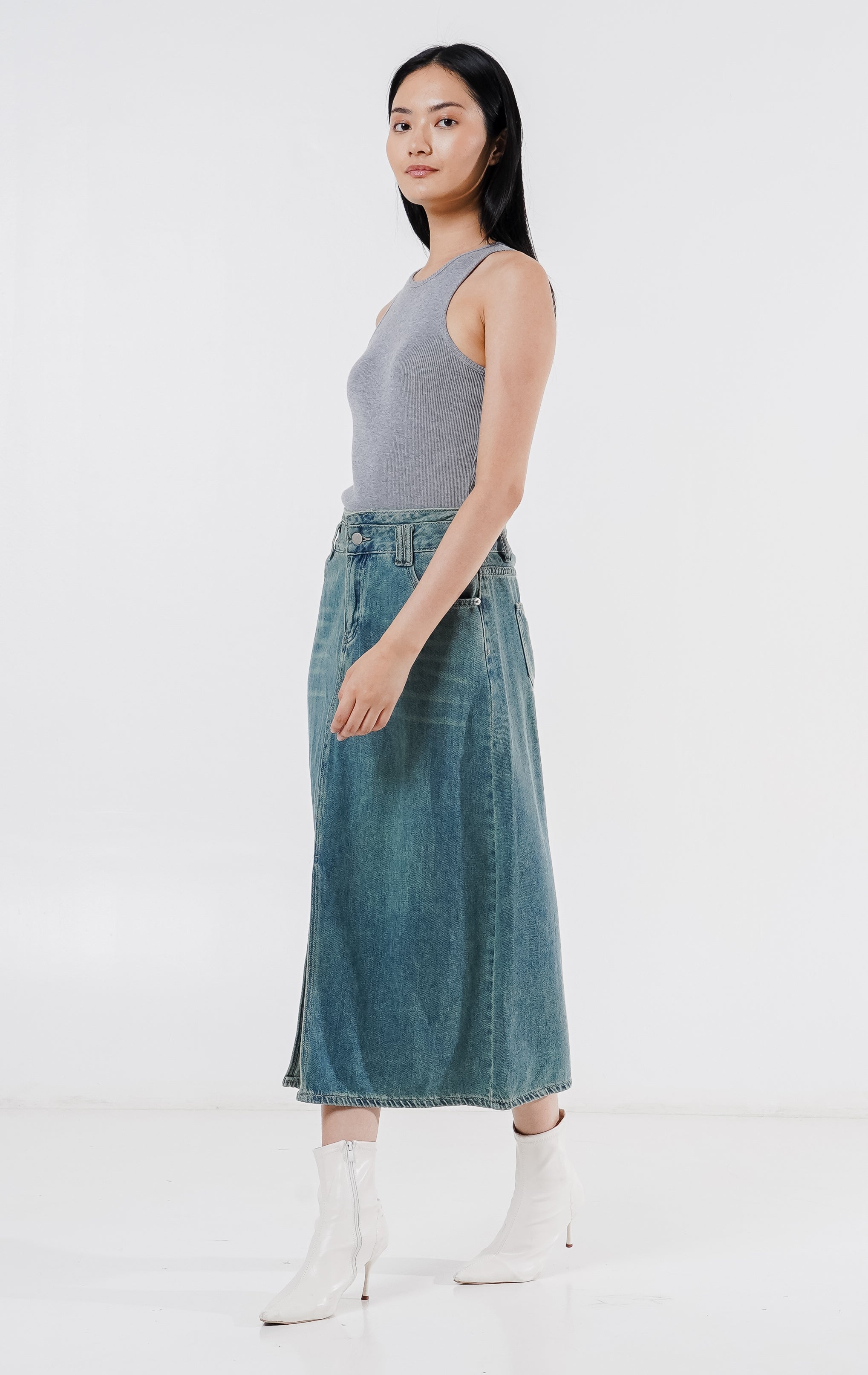 Ollivia Skirt Denim