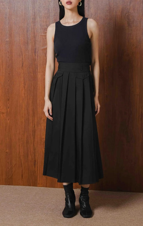 Yeena Skirt Black