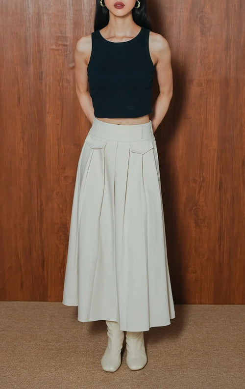 Yeena Skirt Ivory