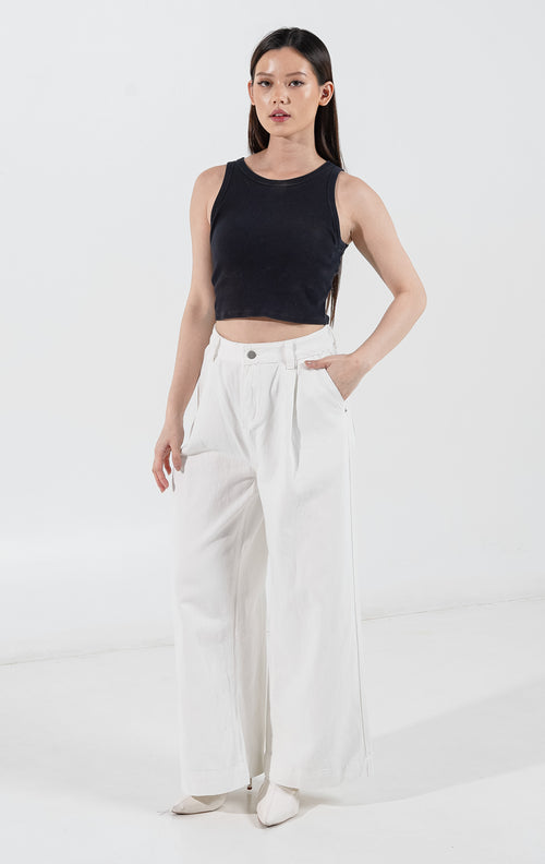 Giona Pants White